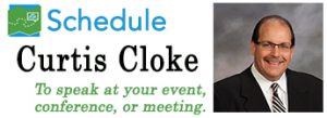 Schedule Curtis Cloke for your next event