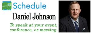 Hire Dan Johnson, CFP, EA, AEP, tax, estate planning and retirement speaker
